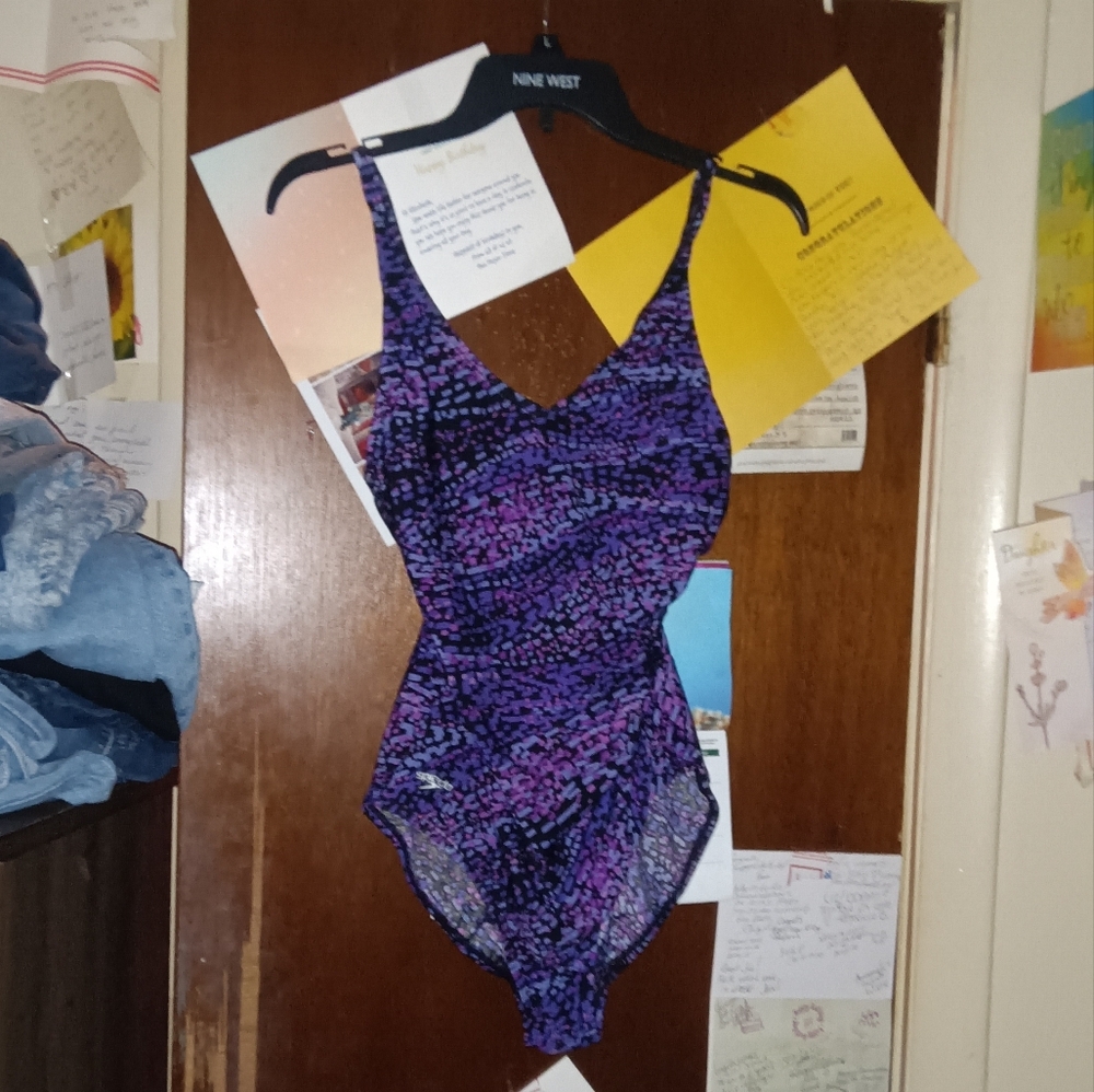 SPEEDO printed one piece swimsuit